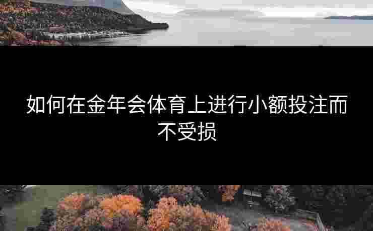如何在金年会体育上进行小额投注而不受损